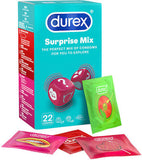 Durex Προφυλακτικά Surprise Mix 22τμχ