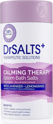 DrSALTS Epsom Άλατα Μπάνιου Calming Therapy σε Κρυστάλλους με Άρωμα Lavender + Lemongrass 750gr