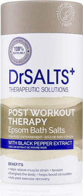 DrSalts Epsom Άλατα Μπάνιου Post Workout Therapy σε Κρυστάλλους με Άρωμα Black Pepper 750gr